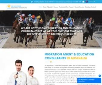 Isamigrations.com(Migration Agent & Education Consultants in Australia) Screenshot