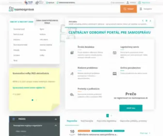 Isamosprava.sk(Servisný) Screenshot