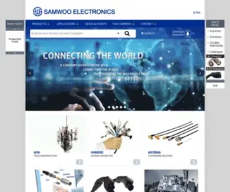 Isamwoo.com(삼우전자정밀(주)) Screenshot