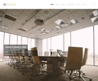 Isano.co.uk(Concierge and consultancy) Screenshot