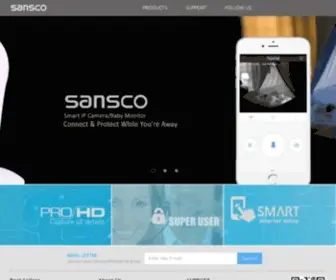 Isansco.com(Sansco CCTV) Screenshot