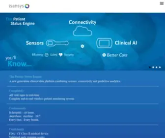 Isansys.com(Isansys) Screenshot