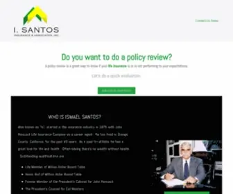 Isantos.com(Do a policy review before you need to do a policy rescue) Screenshot