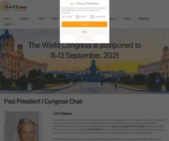 Isapsvienna2021.com(September 11) Screenshot