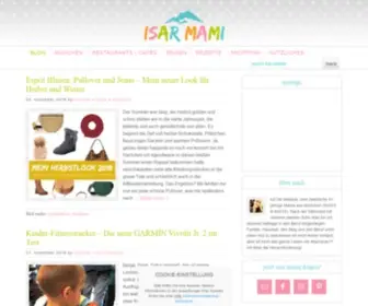 Isar-Mami.de(Und Freizeitblog) Screenshot