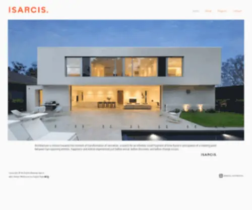 Isarcis.com(Architect & Interior Design) Screenshot