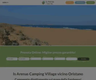 Isarenasvillage.com(Piscina, Bungalow, Bell Tent e Altro) Screenshot