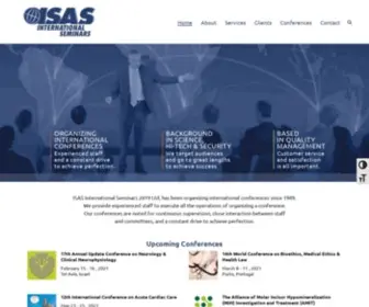 Isas.co.il(ISAS International Seminars) Screenshot