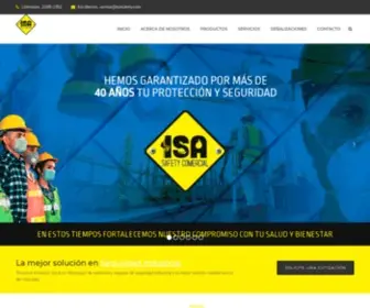 Isasafety.com(ISA Safety Comercial) Screenshot