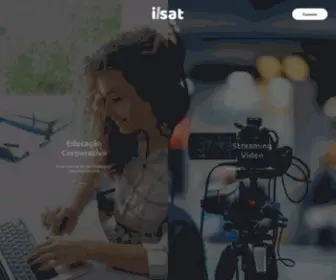 Isat.com.br(Educação Corporativa) Screenshot
