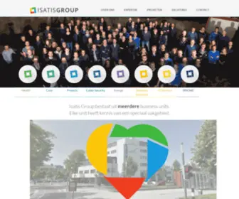 Isatis.nl(Full service software ontwikkelaar) Screenshot