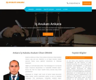 Isavukatiankara.com(Ankara İş Hukuku Avukatı) Screenshot