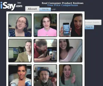 Isay.com(Do You Have Feedback To Share On A Product Or Service) Screenshot