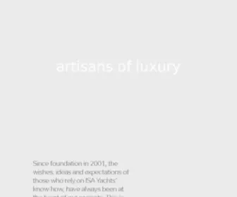Isayachts.it(Italian luxury superyachts) Screenshot