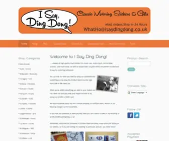 Isaydingdong.co.uk(Isaydingdong) Screenshot