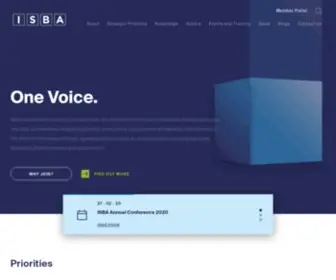 Isba.org.uk(Isba) Screenshot