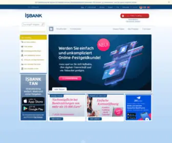 Isbank.de(Consumer Banking) Screenshot