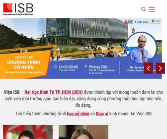 ISB.edu.vn(Viện ISB) Screenshot