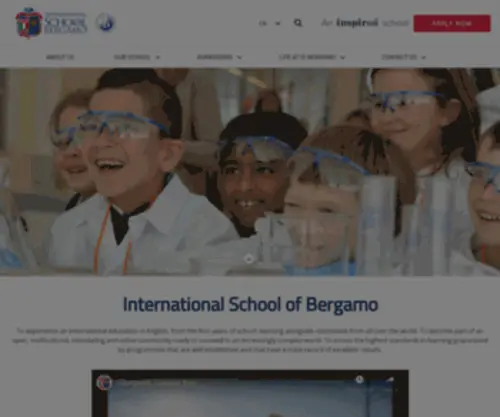 Isbergamo.com(ᐅisbergamo is a leading private international (bilingual)) Screenshot