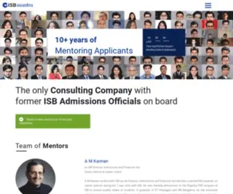 Isbmantra.com(ISB MBA) Screenshot