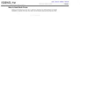 ISBNS.fm(Book Price Comparison Made Simple) Screenshot