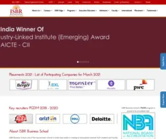 ISBR.in(Top Business School in Bangalore) Screenshot