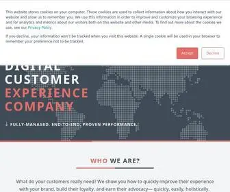 ISC-CX.com(The Digital Customer Experience Company) Screenshot