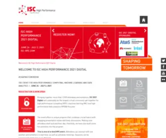 ISC-Events.com(ISC High Performance) Screenshot