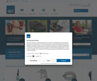 ISC-GMBH.info(ISC Onlineshop) Screenshot