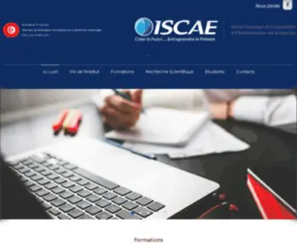 Iscae.rnu.tn(Accueil) Screenshot