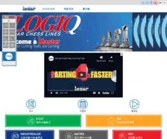 Iscarkorea.co.kr(Iscar South Korea Cutting Tools) Screenshot