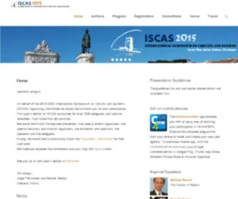 Iscas2015.org(International Symposium on Circuits and Systems) Screenshot