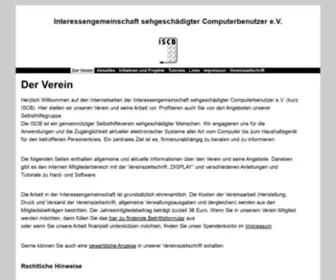 ISCB.de(Interessengemeinschaft) Screenshot