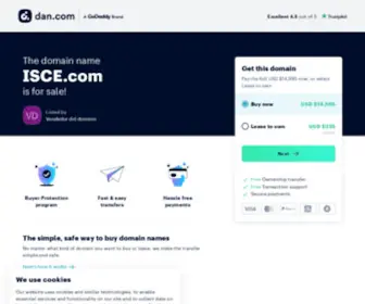 Isce.com(Isce) Screenshot