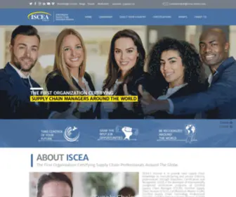 Iscea-Emea.com Screenshot