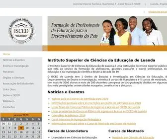 Isced.ed.ao(ISCED Luanda ) Screenshot