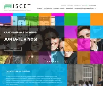 Iscet.pt(Início) Screenshot