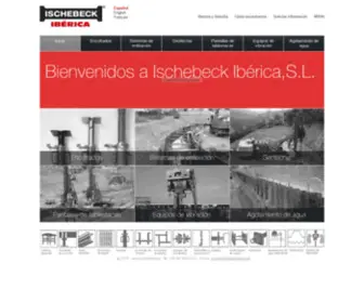 Ischebeck.es(Bienvenidos a Ischebeck) Screenshot