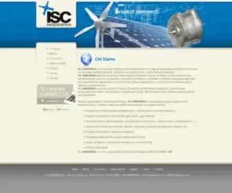 Iscingegneria.com(ISC Ingegneria) Screenshot