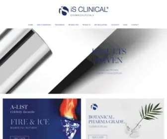 Isclinical.co.uk(HOME) Screenshot