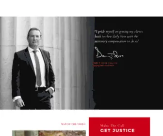 Iscoelaw.com(Florida Personal Injury Lawyer) Screenshot