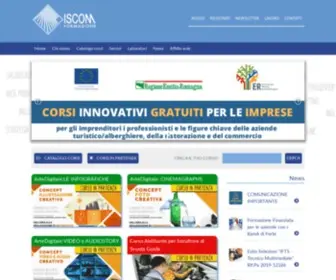 Iscom-Modena.it(ISCOM Formazione Modena) Screenshot