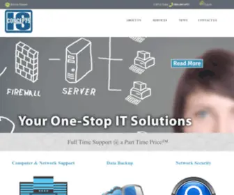 Isconcepts.com(IT Support Business La and Riverside County IS Concepts) Screenshot