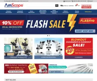 Iscopecorp.com(Microscope Superstore) Screenshot