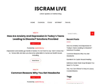 Iscramlive.org(Iscramlive) Screenshot