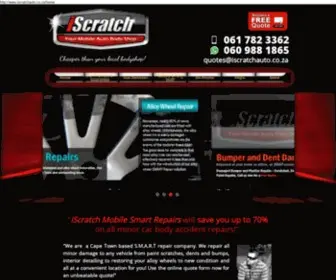 Iscratchauto.co.za(IScratch SMART Auto Body Repairs) Screenshot