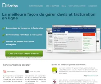 Iscriba.com(Facturation en ligne pour auto) Screenshot