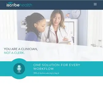 Iscribehealth.com(Integrate) Screenshot