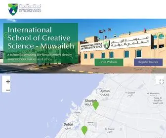 ISCS.sch.ae(The International School of Creative Science) Screenshot