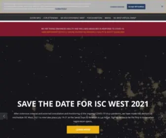 Iscwest.com(ISC West) Screenshot